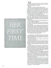Her First Time by Weiss (B. Life 37)