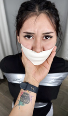 Microfoam gagged