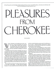 Pleasures from Cherokee by Clyde Holt (B. Life 30)
