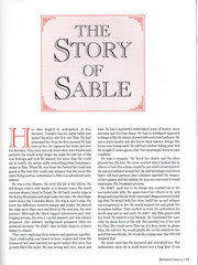 The Story of Sable by J.T. (B. Life 74)