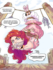 Ariel cartoon bondage