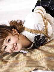 Maiya in school uniform