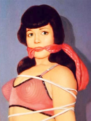 Betty Page in color