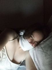 Amateur self bondage