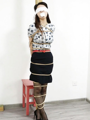 Chinese girl bondage