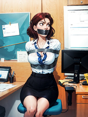 AI Cartoon Bondage
