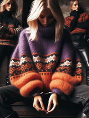 Sweater and handcuffs