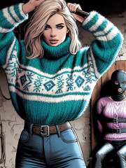 Sweater bondage