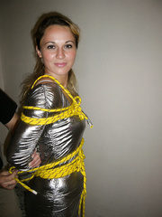 Chantal tied for my anniversary