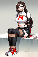 Tifa Team Rocket costume