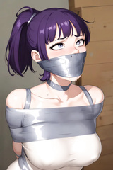 Cartoon Mummification Bondage
