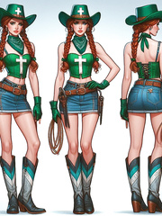 Saoirse, the Cowgirl Princess of Ireland