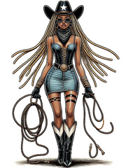 Aayla, the Cowgirl Princess of Jamaica