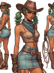 Sade, the Cowgirl Princess of Nigeria