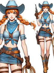 Sakura, the Cowgirl Princess of Japan