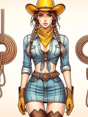 Astrid, the Cowgirl Princess of Sweden
