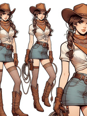 Ava, the Cowgirl Princess of Canada