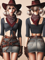 Chloe, the Cowgirl Princess of France