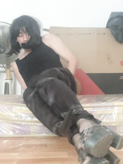 Girl in black