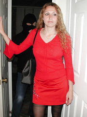 AES series red dress