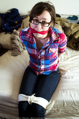 Her Silent Face - cleave gagged