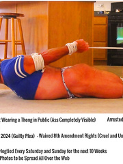 Punishment for an Exhibitionist in a Thong