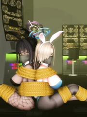 Bunnysuit Bondage