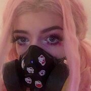Masked girl