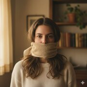 Face Towel gagged